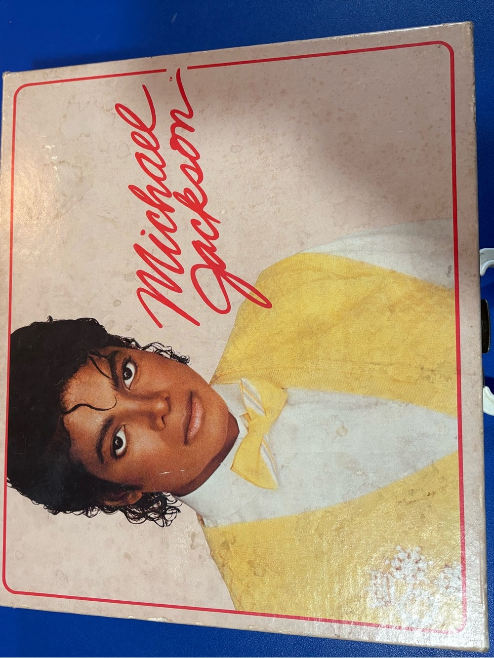 Vintage 1984 Michael Jackson “Vanity Fair” Portable Record Player – Retro Collec